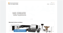 Desktop Screenshot of creativework.ch